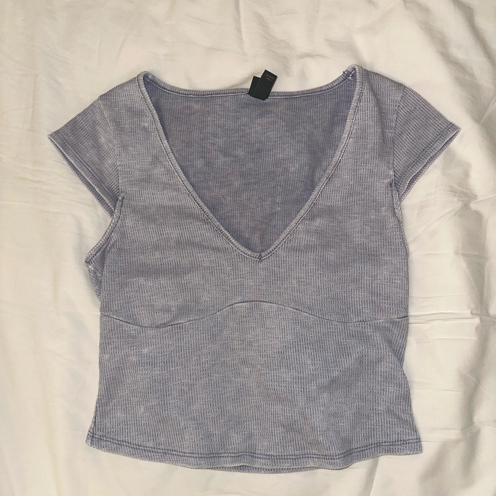 Wild Fable v neck crop top